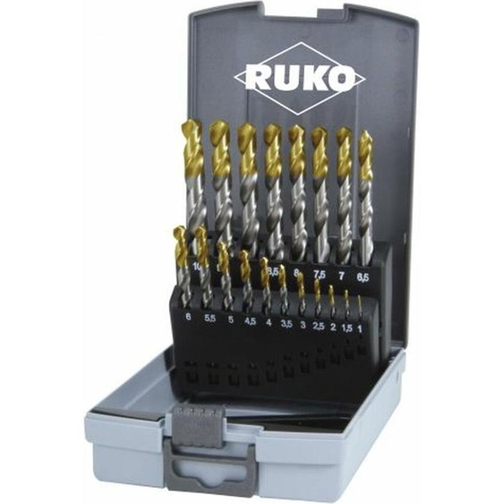 Ensemble de forets RUKO Coffret 19 Pièces