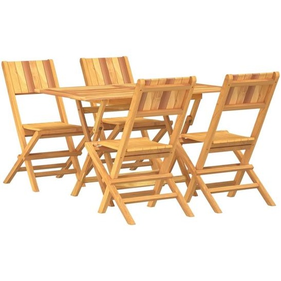 ensemble de jardin 5 pièces en teck massif