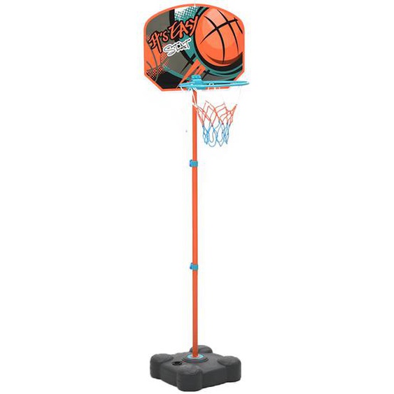 Ensemble de jeu de basket-ball portable réglable 109-141 cm
