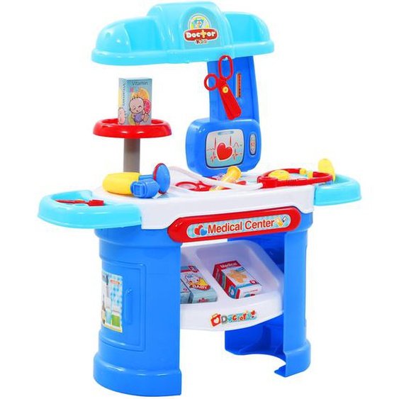 Ensemble de jeu de docteur 15 pcs 38x30x67,5 cm