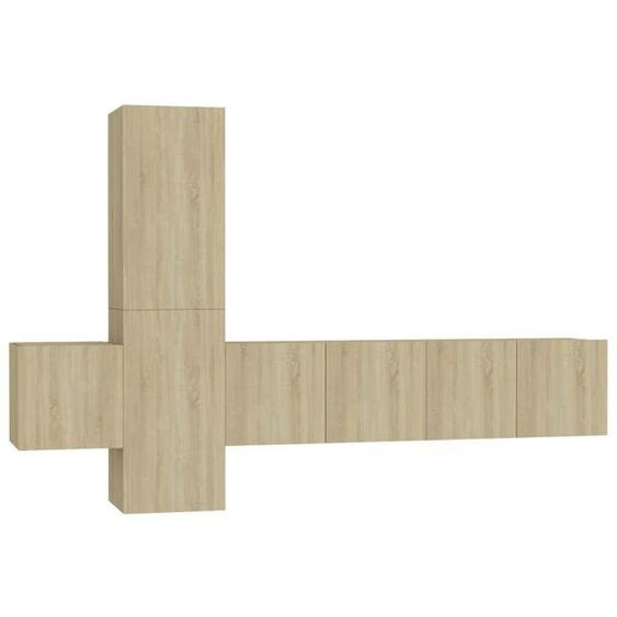 Ensemble de meubles TV 5 pcs - Chêne sonoma - Bois dingénierie LL98162