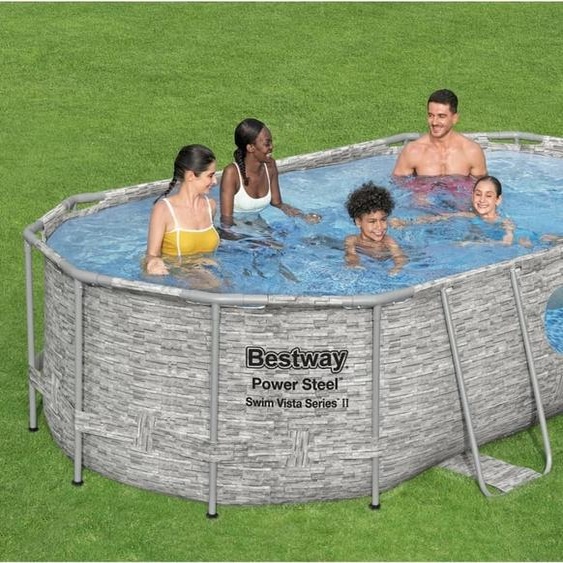 Ensemble de piscine Bestway Power Steel 427x250x100 cm