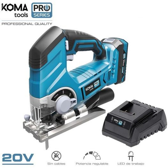 Scie Sauteuse Sans Fil 20v Koma Polyvalence Et Mobilité Sans Fil - Koma Tools