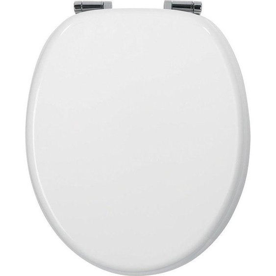 Ensemble de siège de WC en bois tendre avec fonction de fermeture en douceur