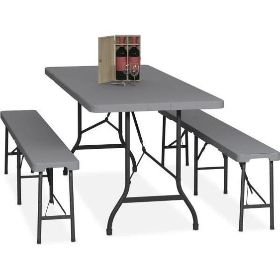 Ensemble de tente à bière pliable 3 pièces