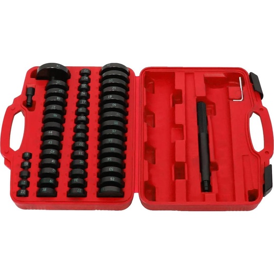 Ensemble dentraînement de roulement, Matériau : Acier #45, Dimensions (boîte) : 35*28*10 cm, Nombre de pièces : 51, Mode de fonctionnement : Manuel, Poids brut : 8,1 kg