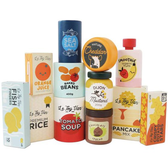 Ensemble Dépicerie Du Quotidien Blanc