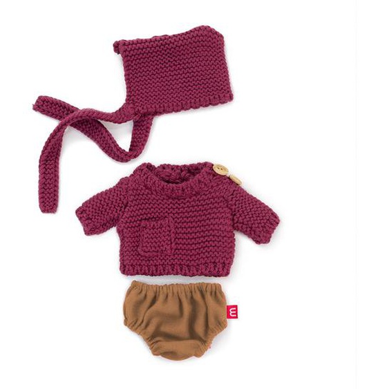 Ensemble Dune 21cm Rouge