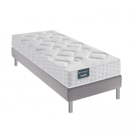Ensemble Dunlopillo EUGEN 4 90 x 200 matelas mousse Aérial et Latex 24 cm sommier à lattes fixe