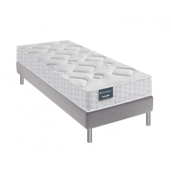 Ensemble Dunlopillo EUGEN 90 x 190 matelas mousse Aérial et Latex 24 cm sommier à lattes fixe