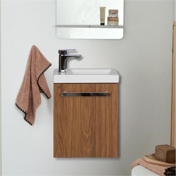 Ensemble lave-mains suspendu NEVADA avec robinet chromé