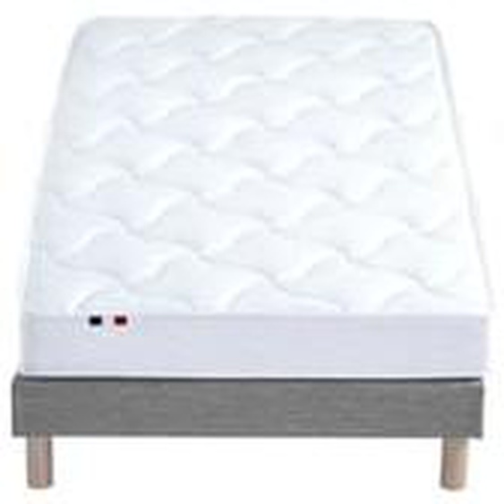 Ensemble matelas 100% latex 3 zones et sommier Essentiel - qualité française