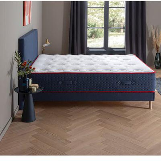 Ensemble - Matelas mi-ferme + sommier + tête de lit LE VERITABLE