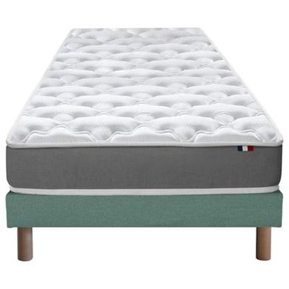 Ensemble matelas mousse ferme réversible ALTO et sommier - confort français