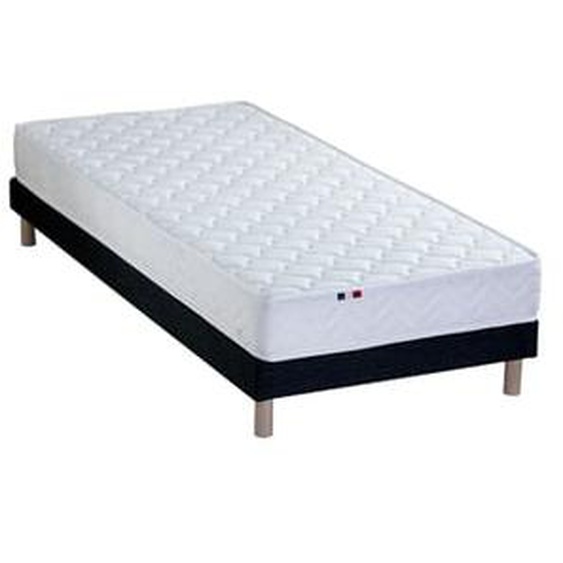 Ensemble matelas mousse réversible STRATUS et sommier - confort français