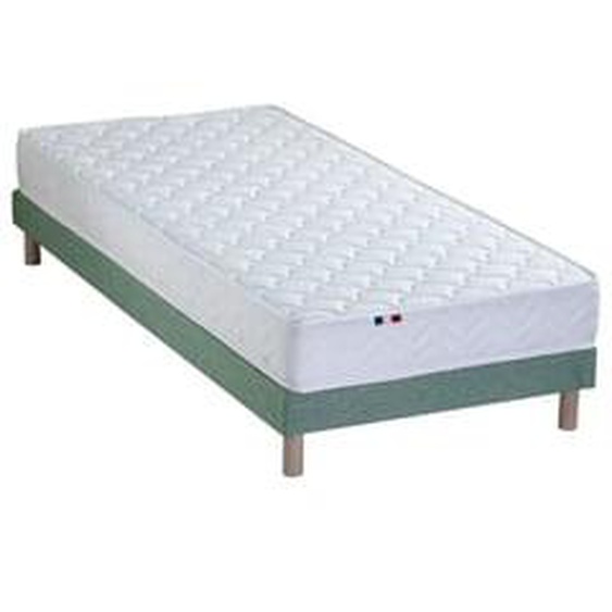 Ensemble matelas mousse réversible STRATUS et sommier - confort français