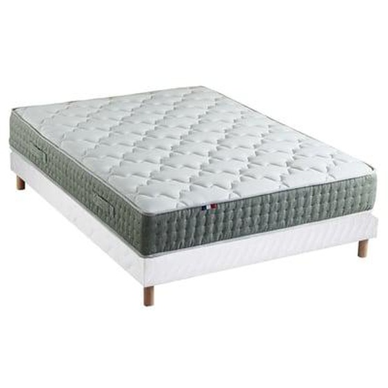 Ensemble + matelas Ressort 7 zones Face Hiver/Eté différente HYGGE Fabriqué en France