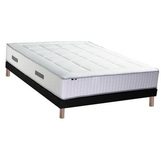 Ensemble matelas mémoire de forme BELLAGIO 2 avec sommier tapissier