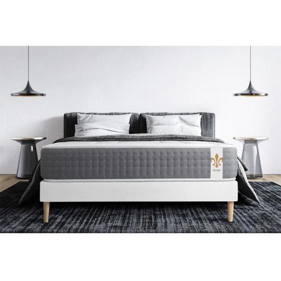 Ensemble matelas + sommier - Le Vingt-Six - 160 x 200 cm - Ressorts ensachés - Mousse à mémoire de forme
