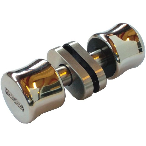 Ensemble poignée sécurité inox double manœuvre - KLS50DD