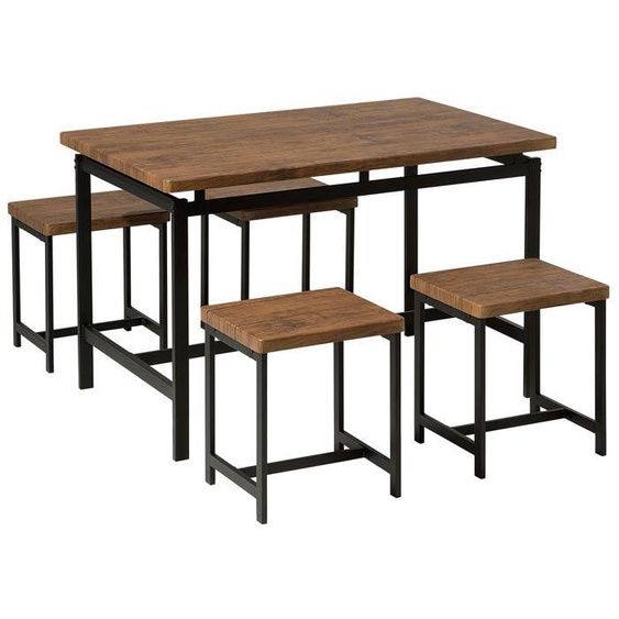 Ensemble table de salle à manger et 4 tabourets ARLINGTON