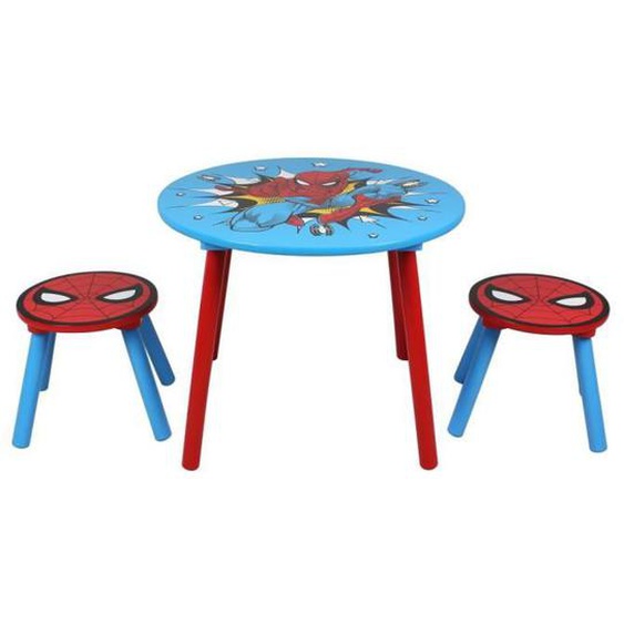 Ensemble table et 2 chaises Spiderman Marvel pour enfants