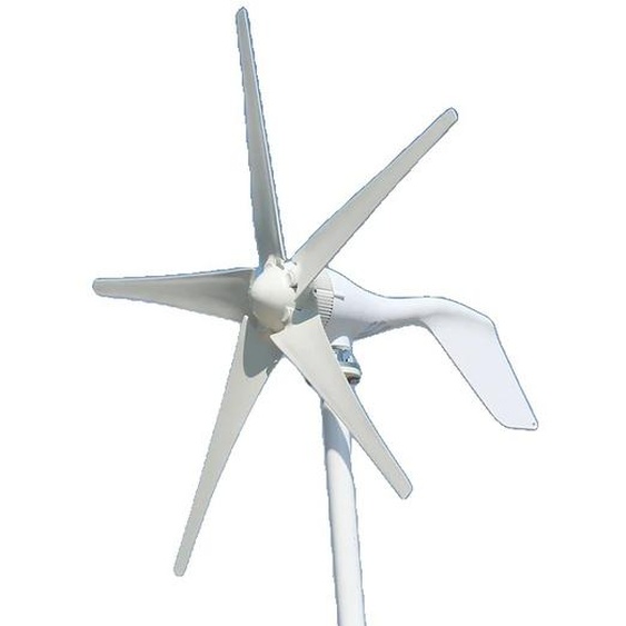 Éolienne, 12V 24V 48V, 600W 800W 1000W, 24v, avec régulateur MPPT, 600w 5 lames