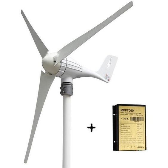 Éolienne, puissance 600W, régulateur MPPT , 12v, couleur 1, 600w