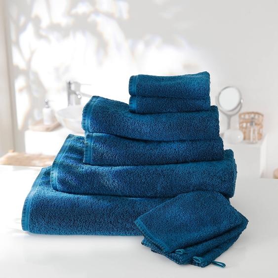 Eponge unie 540g/m2 confort luxe finition point de cheval -