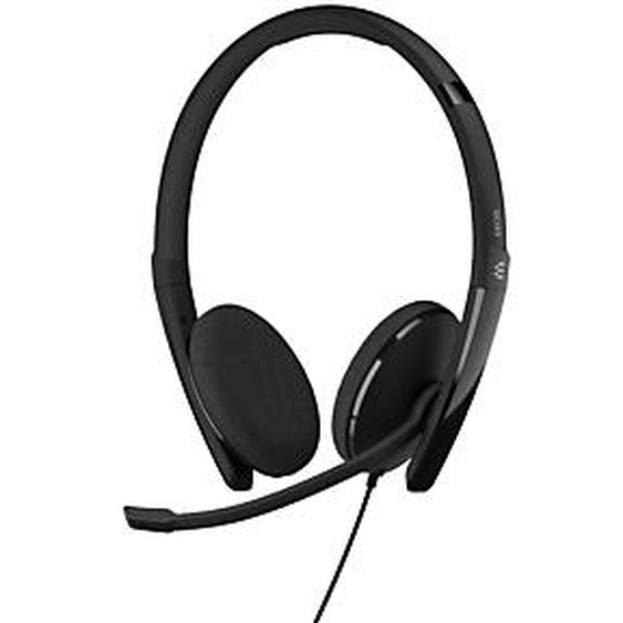 EPOS ADAPT 160 USB II, Avec fil, Bureau/Centre dappels, 20 - 20000 Hz, 136 g, Casque, Noir 1000915