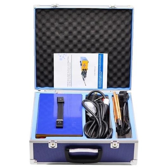 Équipement denlèvement de bosses de carrosserie de voiture, réparation de bosses de plaques daluminium et dacier, enlèvement doutils chauffants sans peinture, prise UE 220V