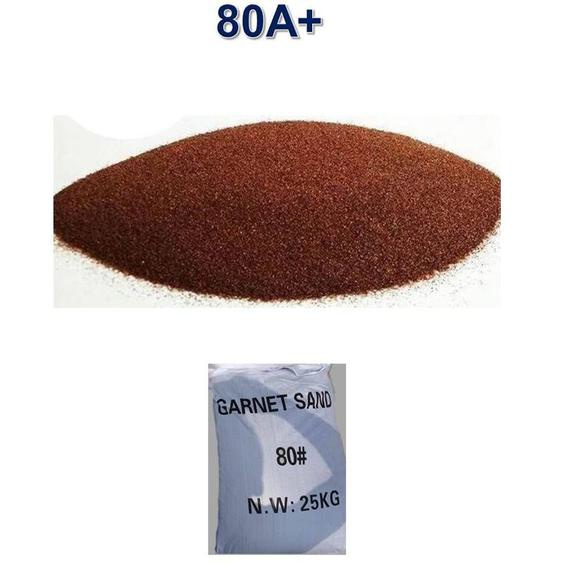 Equipement Express Sicoba - Sac 25 kg Sable Abrasif Garnet Mesh 80A+ pour Sableuse Aérogommeuse Sablage Aerogommage