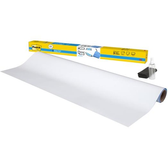 Erase Easy Post-it Rouleau Tableau blanc - L.122 x H.142 cm - Adhésif