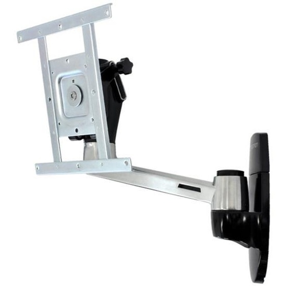 Ergotron LX HD Wall Mount Swing Arm, 106,7 cm (42), 75 x 75 mm, 200 x 200 mm, -20 - 20°, Aluminium, Aluminium 45-268-026