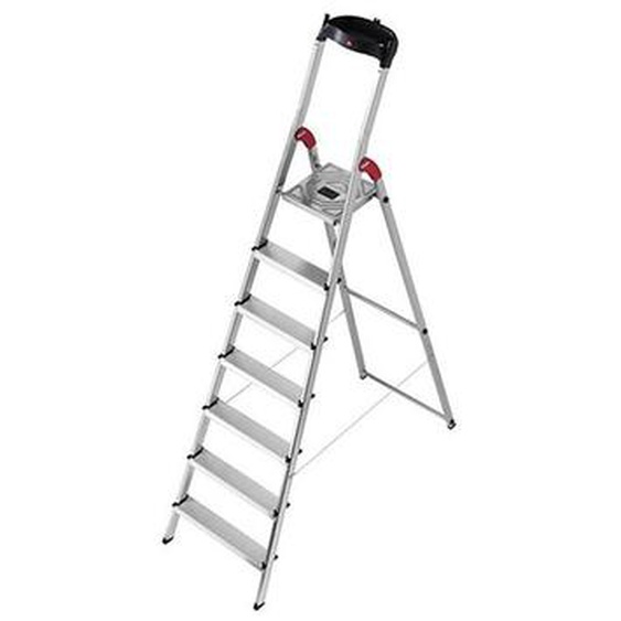 Escabeau 7 marches - Hauteur max. de travail 3.50m - 8507-001