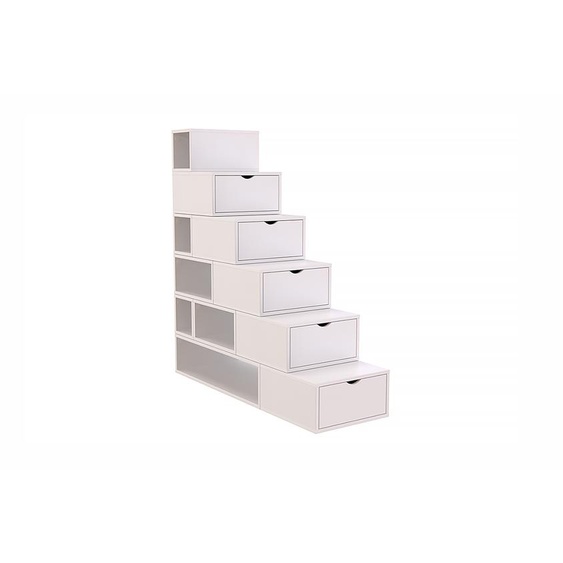 Escalier cube de rangement hauteur 150cm