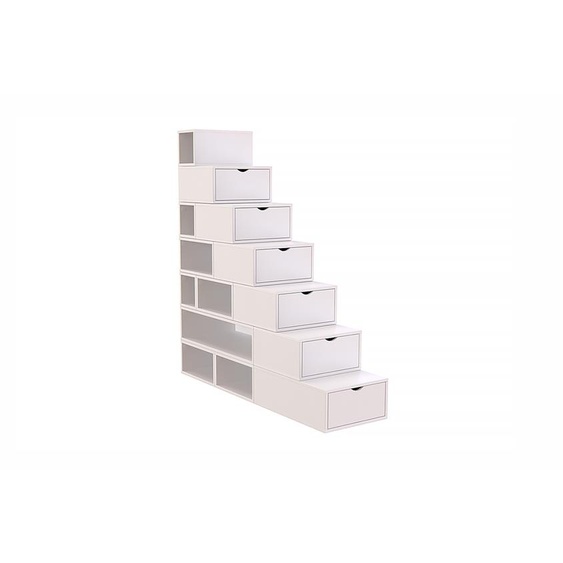 Escalier cube de rangement hauteur 175 cm