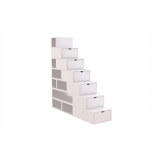 Escalier cube de rangement hauteur 175 cm