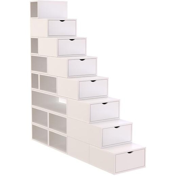 Escalier Cube de rangement hauteur 200 cm