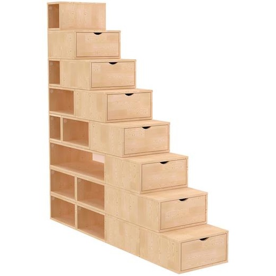Escalier Cube de rangement hauteur 200 cm