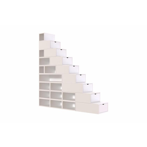 Escalier cube de rangement hauteur 225 cm