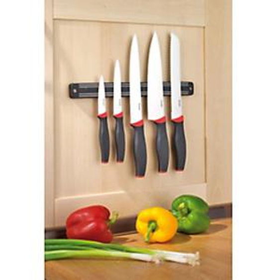ESMEYER Bloc de couteaux, 5 pièces, avec barre magnétique