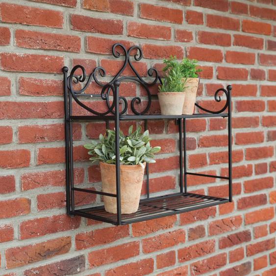 Esschert Design Étagère murale pliable