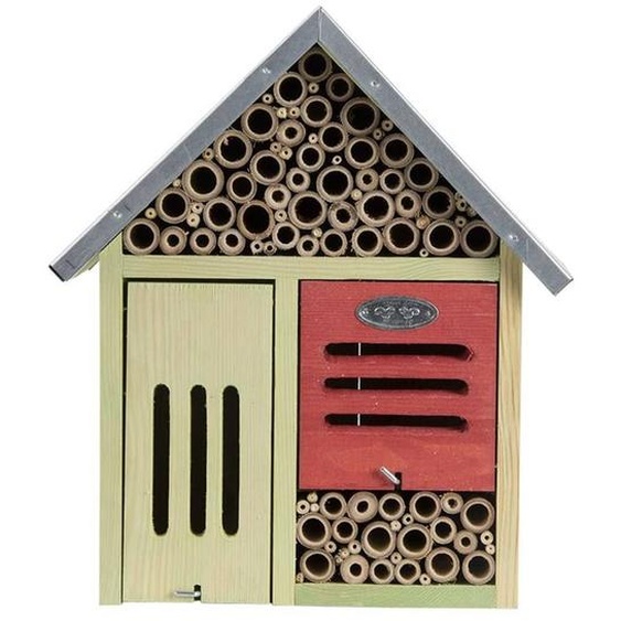 Esschert Design Hôtel pour insectes, brosse incluse