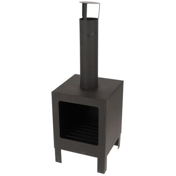 Esschert Design Poêle de terrasse S Noir