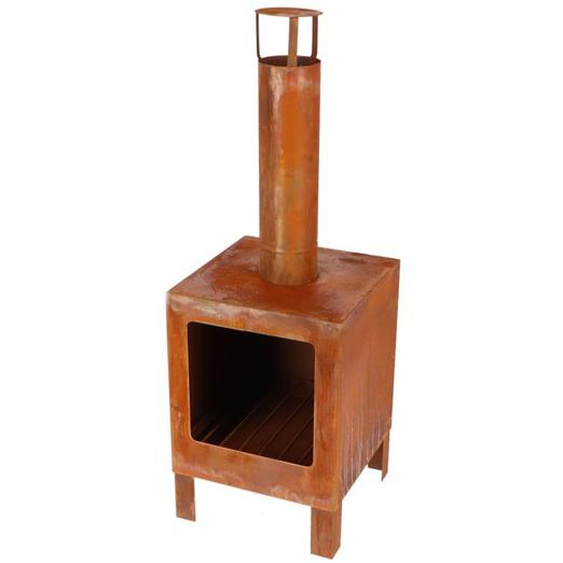 Esschert Design Poêle de terrasse S Rouille