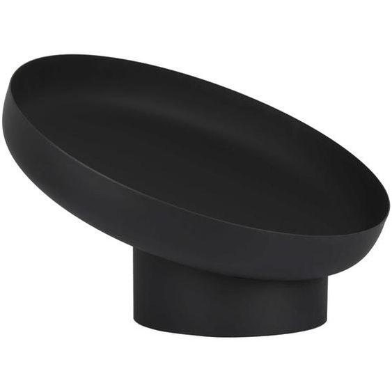 Esschert Design Vasque à feu inclinée Noir Acier FF402