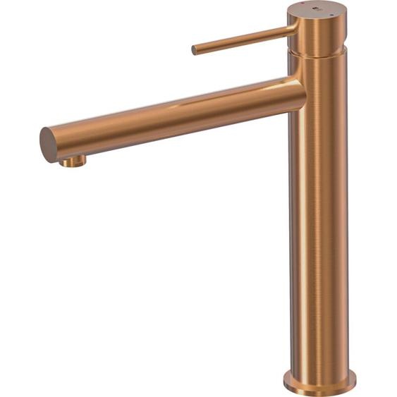 Essebagno - Mitigeur lavabo haut Luisa cuivre brossé