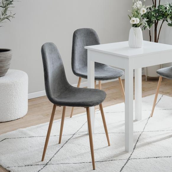 Esstisch Capri in Weiß - 60x76x67cm (BxHxT)