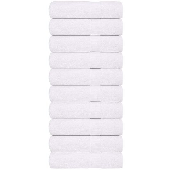 Essuie-mains 10 pcs FROGN blanc 50x100 cm 100% coton